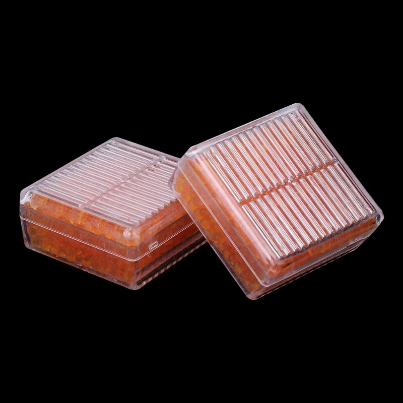 OOTDTY 2Pcs Silica Gel Desiccants Absorb Reusable Mouldproof Dry Box For Camera Orange