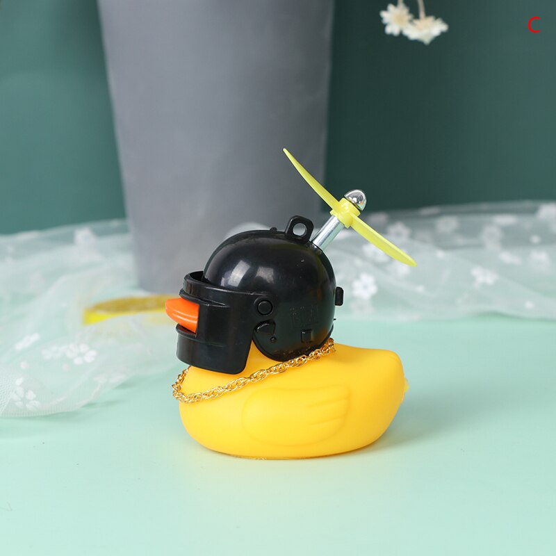 1 PC SchöNe Kleine Gelbe Ente Auto Waren Wind-brechen Welle-brechen Ente Für Auto Ornamente Auto innen Dekoration: c