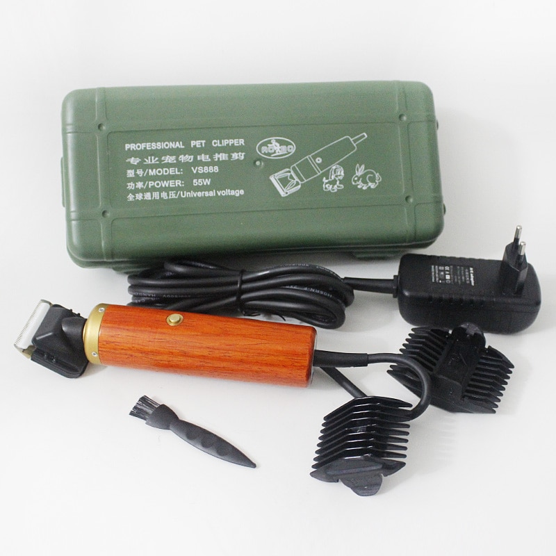 Haustier Trimmer Schere Hund Rinder Kaninchen Rasierer 55W hoch Energie Pferd Pflege Elektrische Haar Haarschneidemaschine Schneiden Maschine