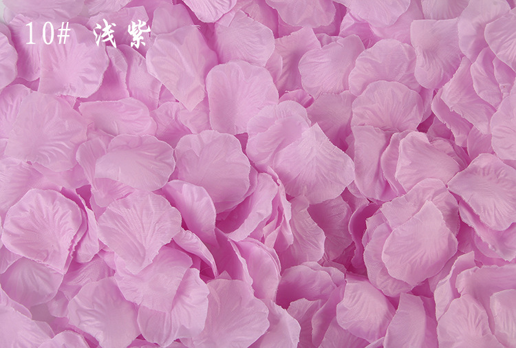 100PCS 5*5CM Silk Rose Petals for Wedding Decoration Romantic Artificial Rose Flower Wedding Accessories Petalos De Rosa: N10