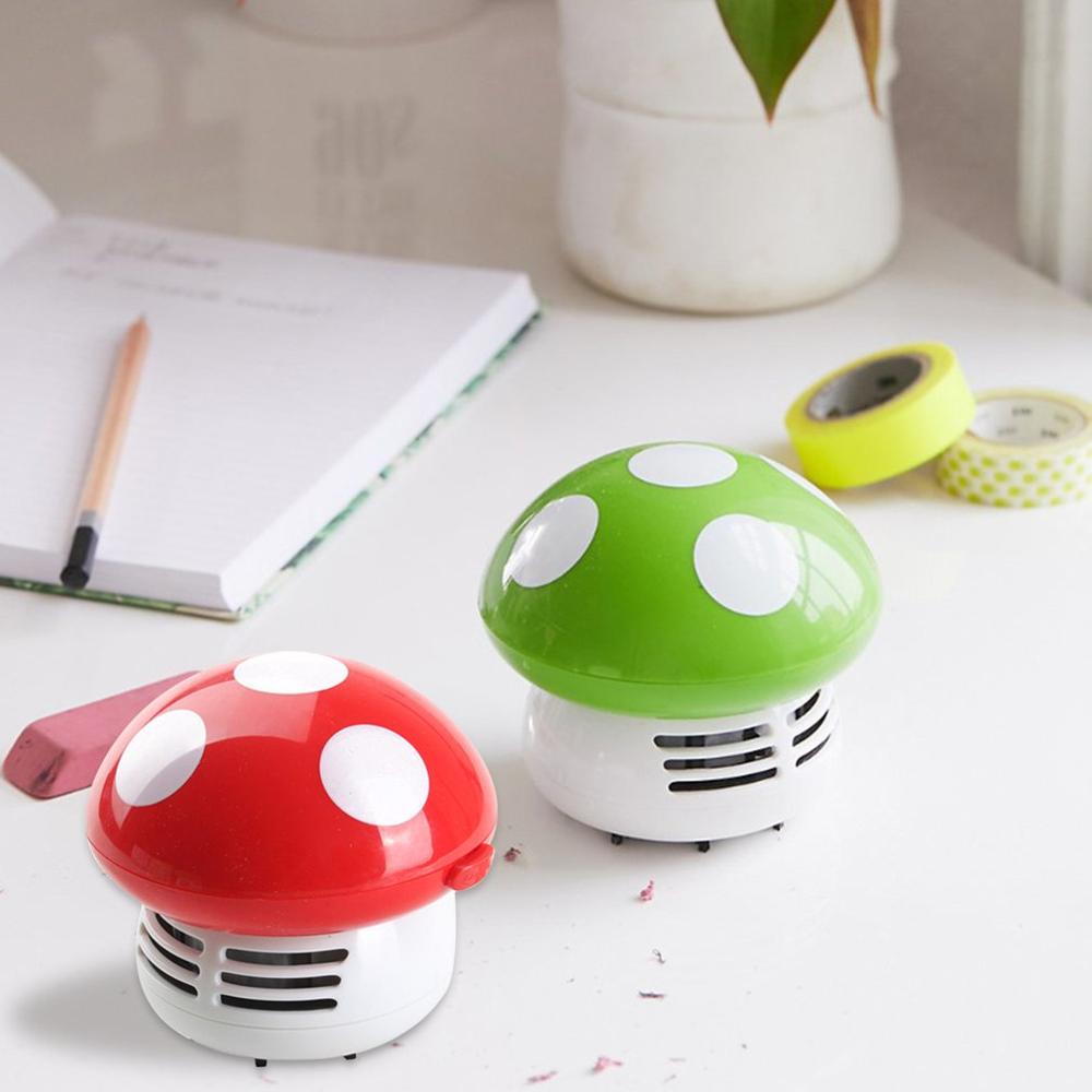 Snygg liten dammsugare djur och växt mini skrivbordstangentbord dammsugare handhållen sopmaskin hemmakontor