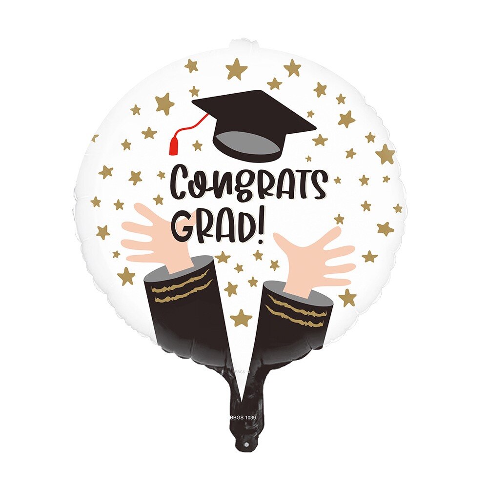 Graduation Balloon Graduation 2022 Helium Foil Balloon Congratulation Graduation High School Graduation Party Decorations: Ruby