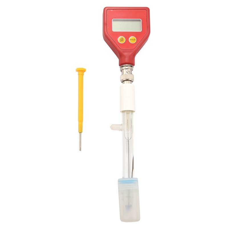 Ph Meter Sharp Glass Electrode for Water Food Cheese Milk Soil Ph Test: Default Title