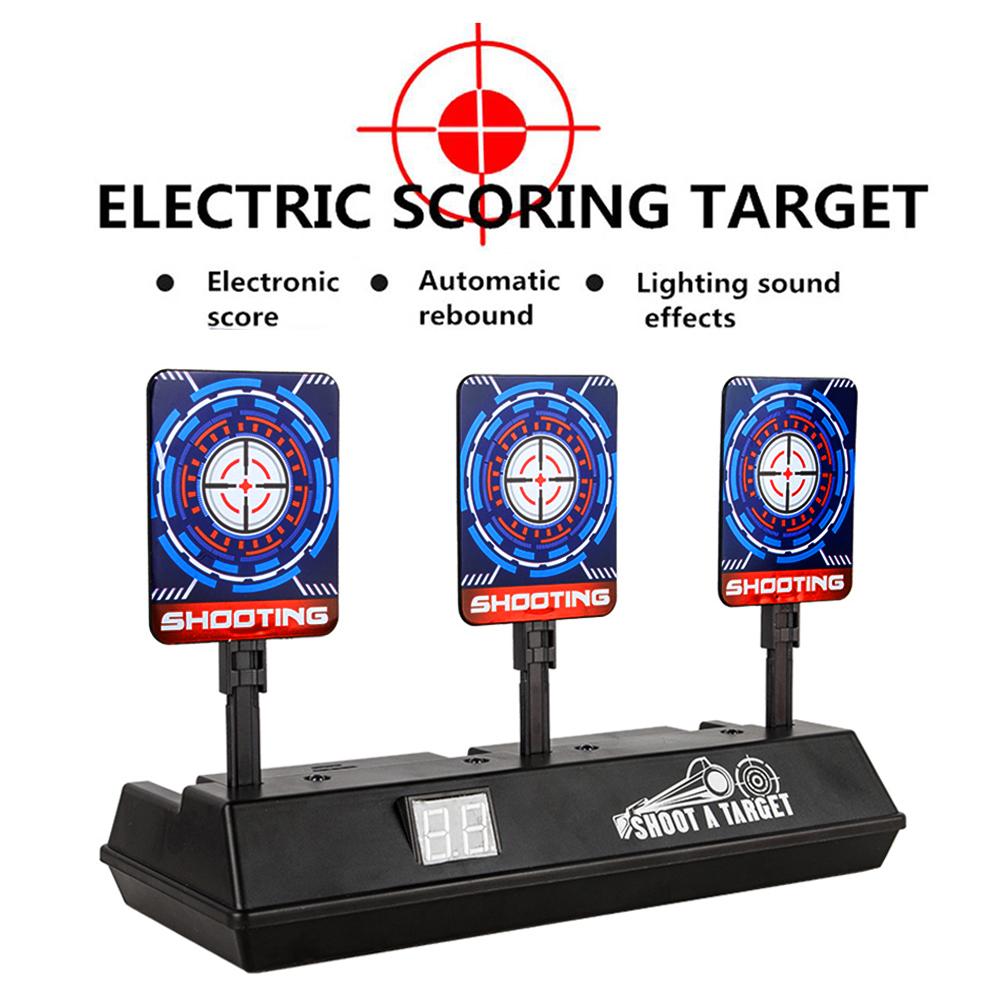 DIY High Precision Scoring Auto Reset Electric Target Kids Toys for Outdoor Fun Sport Toy Parts