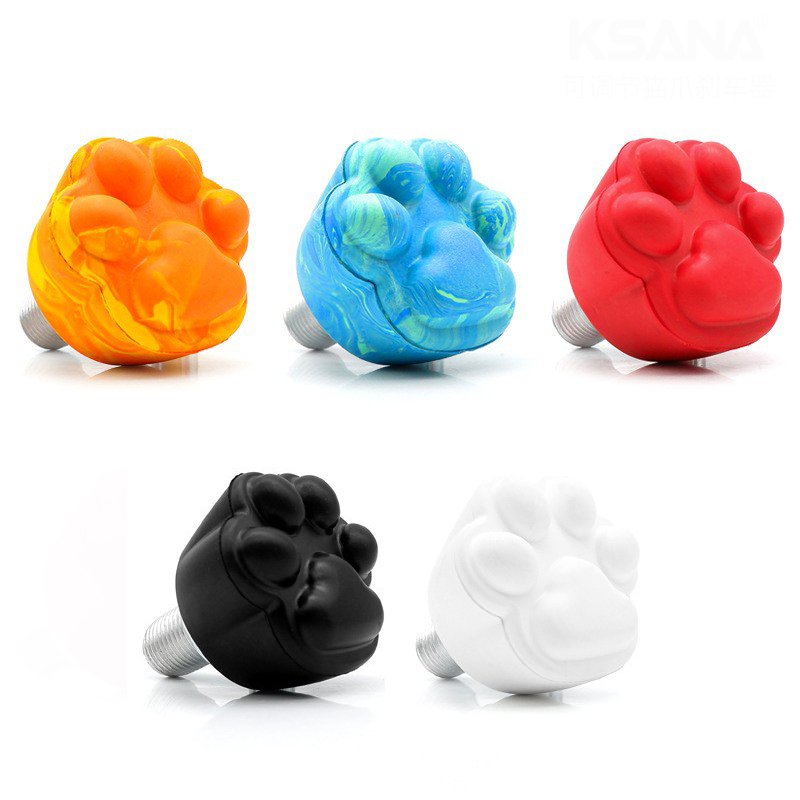 Cat Claw Shape Quad Skates Break Roller Skating Stop Brake Outdoor Sliding Sports 4 Wheels Skate Shoes Accessories Replacement