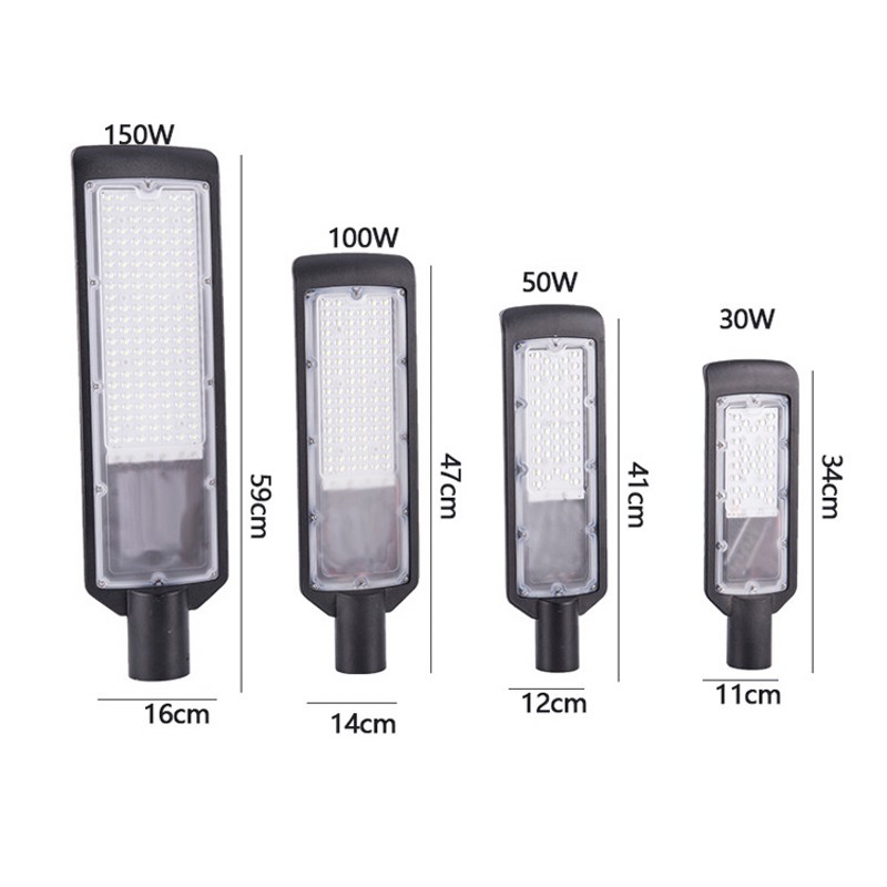 1 Pc 30W 50W Led Straat Licht Waterdicht IP65 AC85-265V Led Streetlight Road Tuin Lamp Wit Licht Led spots Wandlamp