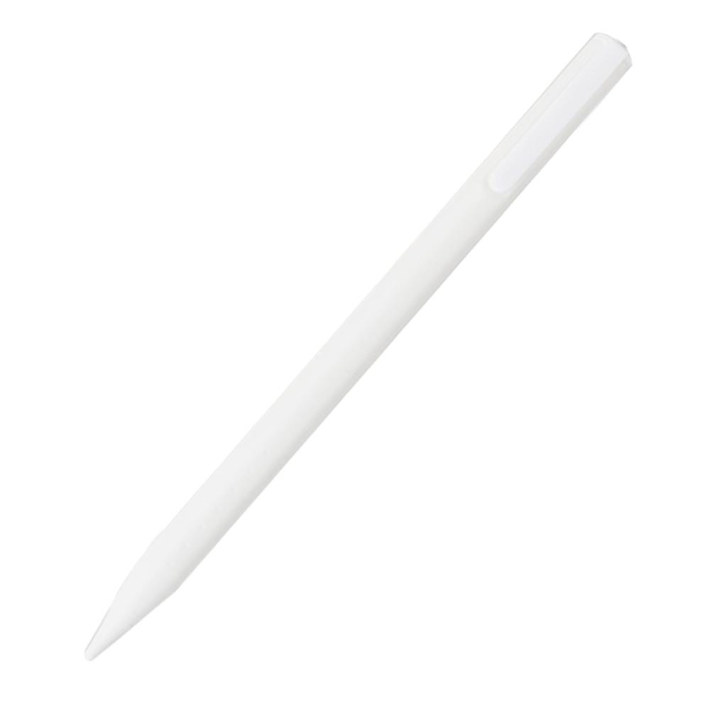 Universal Writing Resistive Screen Touch Pen Phone Tablet Collar Clip Stylus: White