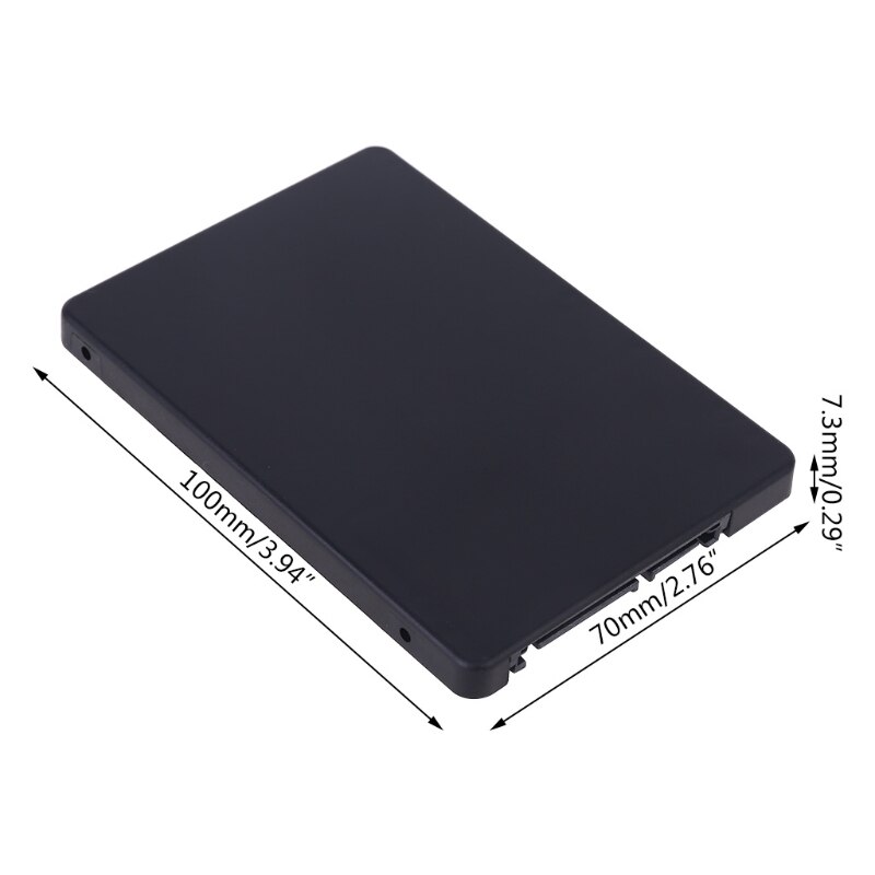 M.2 Sata3 SSD to 2.5 Inch SATA Adapter Card Hard Disk Case Enclosure Box 7mm Drive Converter