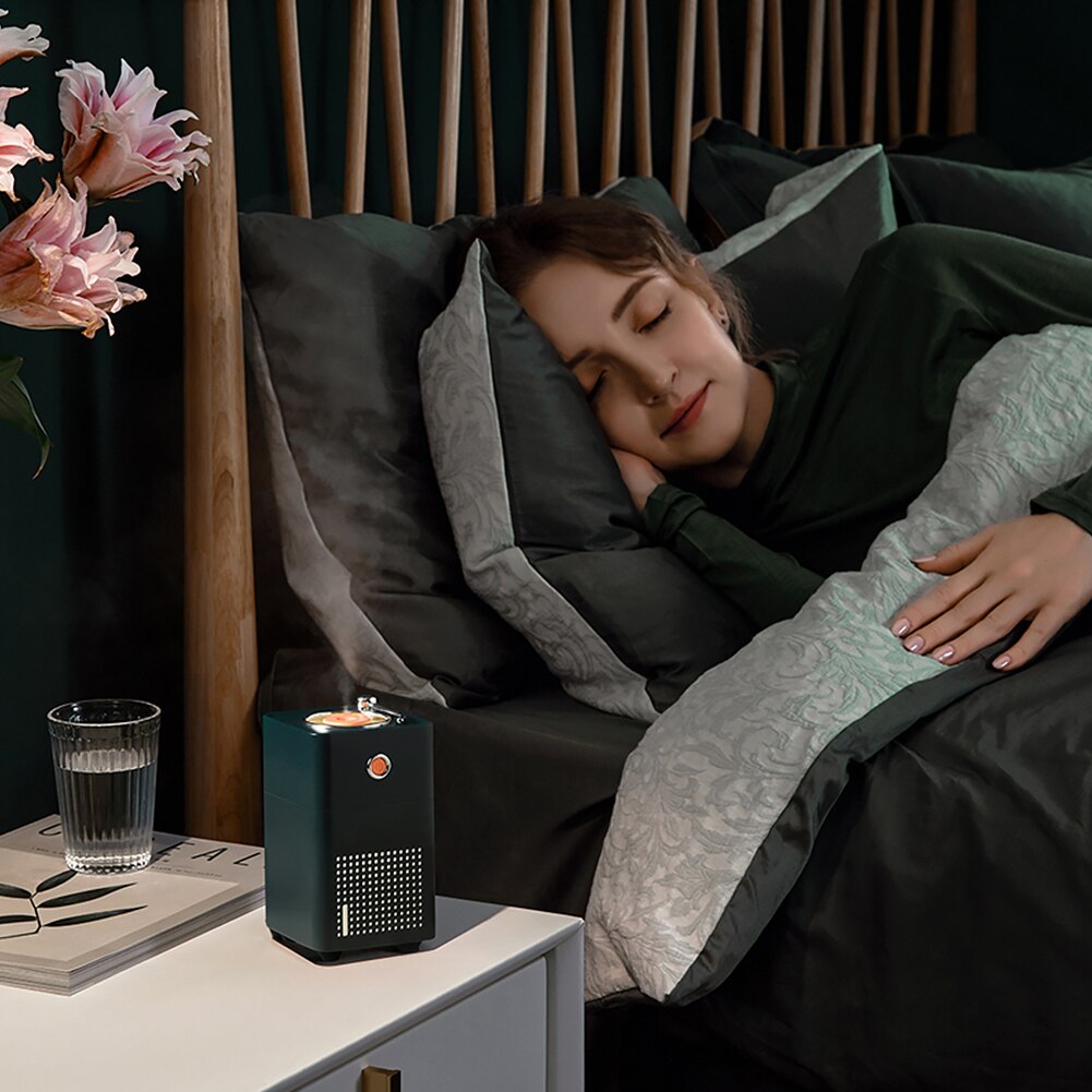 Bedroom Personal Desktop Humidifier USB Rechargeable With Water Tank Home Office Portable Multifunction Travel Air Fresh For Car