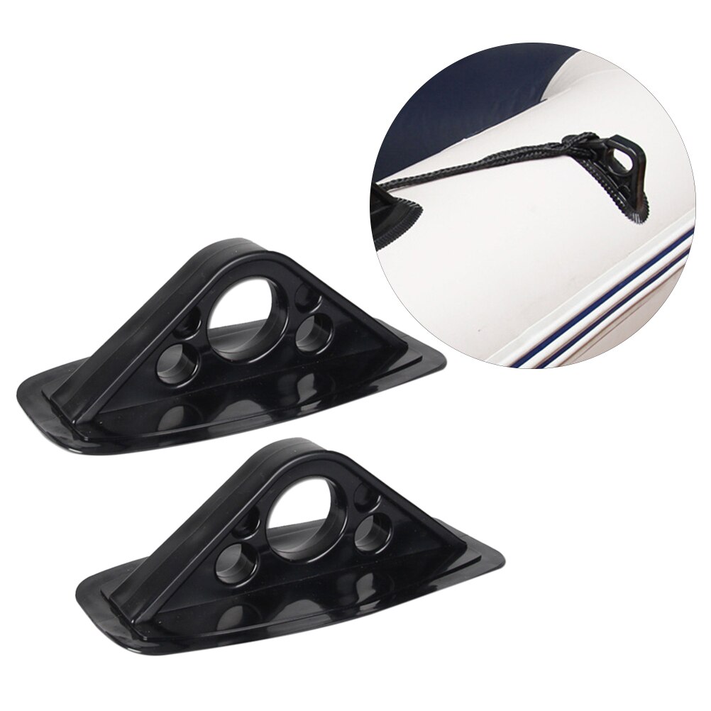 2 Pcs PVC Paddle Bracket Paddle Fixed Frame Awning Sun Shade Mount Bases Kayaking Accessories for Speedboat Inflatable Boat