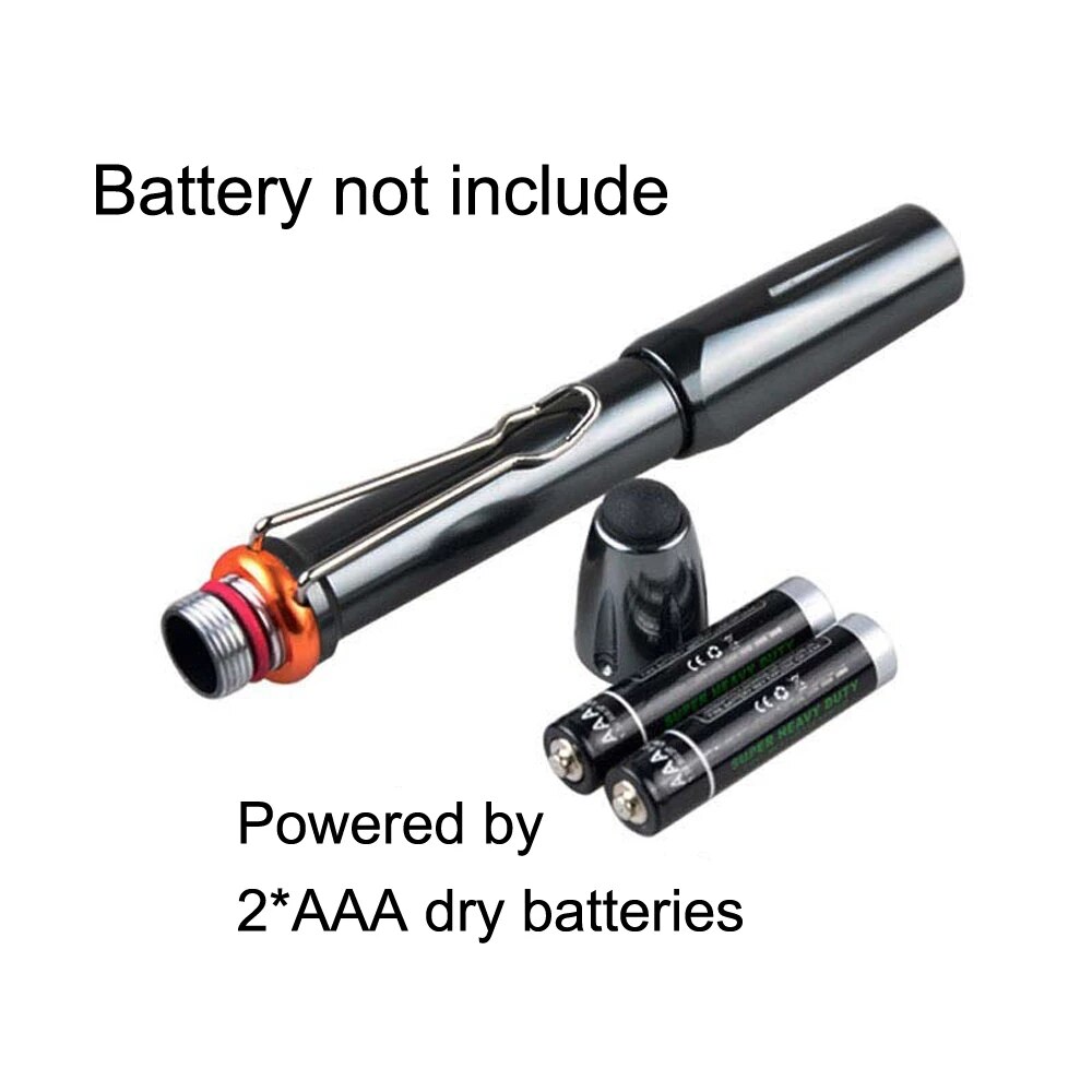 Wifreo Deluxe Fly Fishing UV Glue Cure Light UV Torch Pen Ultra Violet Flashlight Nymph Buzzer Head Curing Black Light Lamp