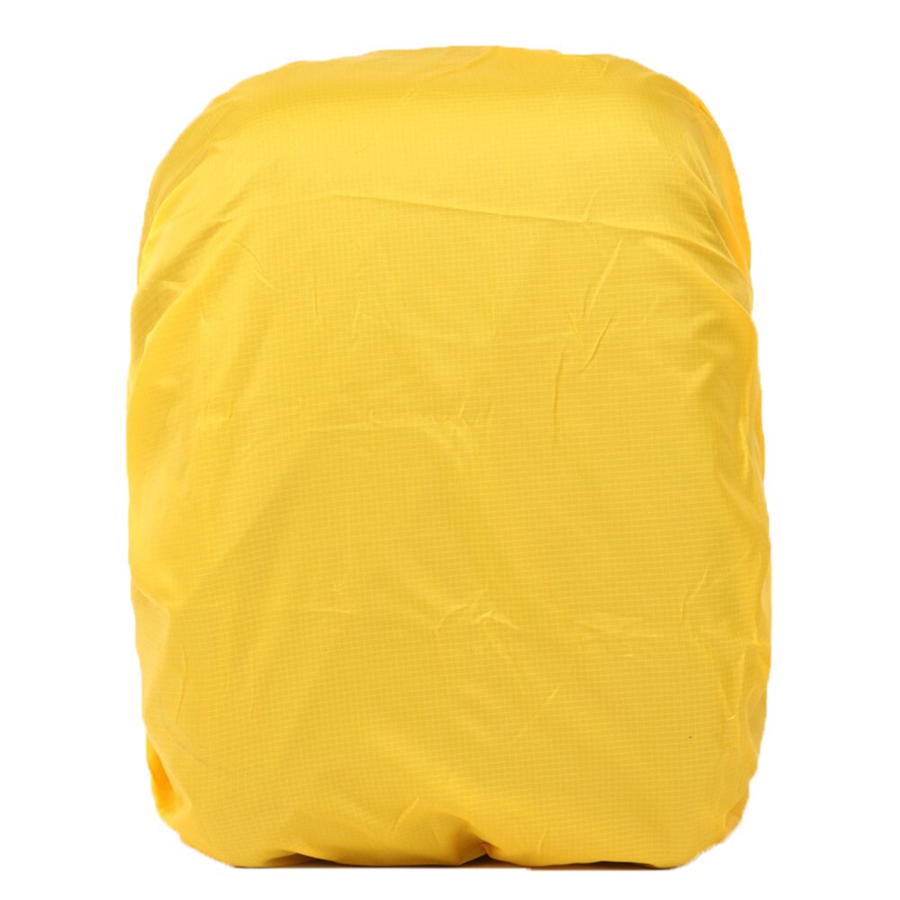 Backpack Rain Cover Water Resistant Rucksack Covers Hiking For Cycling Solid Color Rainproof Rain Gear Rain Cover: Yellow Color