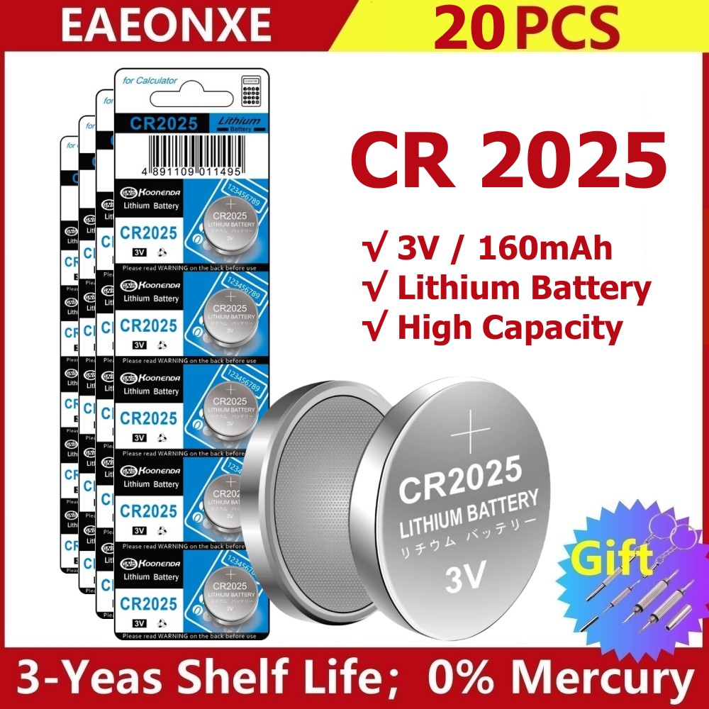 20Pcs cr2032 Battery cr2032 Pilas CR2025 CR2016 batteria CR1632 CR1220 CR1616 CR1620 CR1625 CR2450 CR2430 LR41 LR1130 LR43 LR44: GRAY