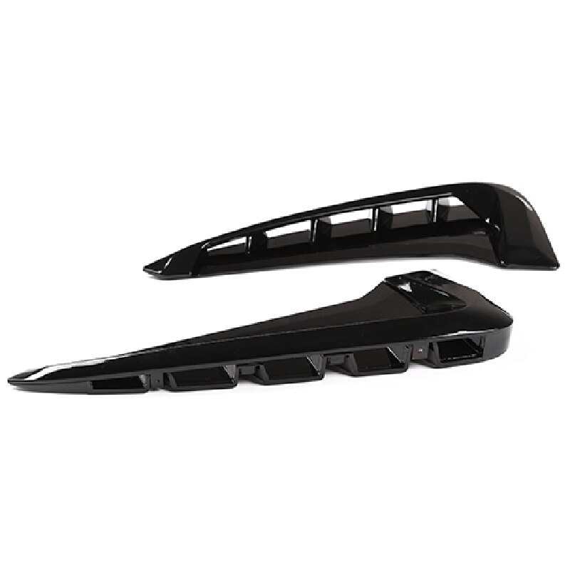 Eiseng Side Fender Vents For BMW 5 Series G30 2017-2023 - Piano Black ABS Shark Gill Covers