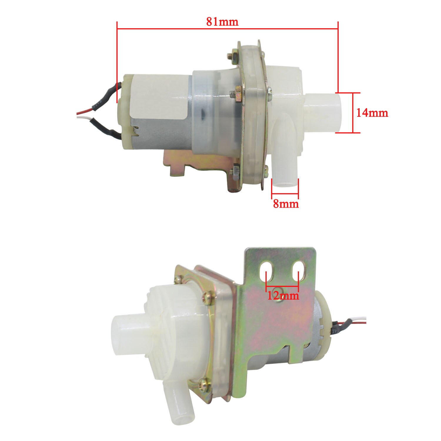12V Electric pump for water Small Water Pump Motor Viooshi water pump motor parts for