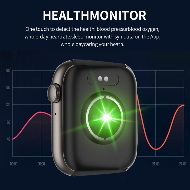Smartwatch HD impermeável com chaves rotativas para homens e mulheres, chamada Bluetooth, suporte 120 esportes Smartwatch, 1,81 ", caixa incluída, novo, 2024