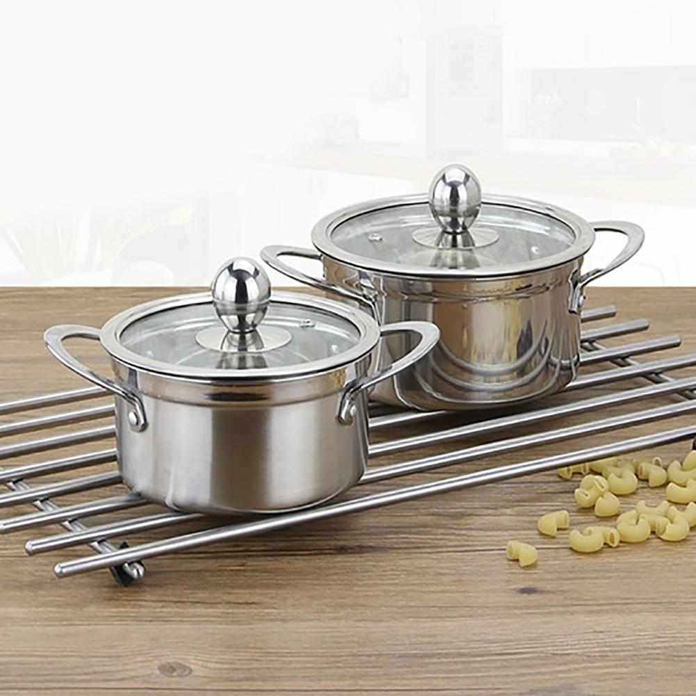 Stainless Steel Thickened Soup Pot Milk Pot Soup Pan Kitchen Boiler Soup Stock Cooking Iduction Gas Pots Boiler Cookware Pot