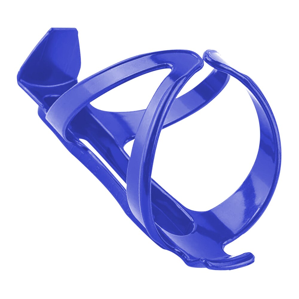 Portabotellas de fibra de vidrio para bicicleta, soporte para botella de agua: blue