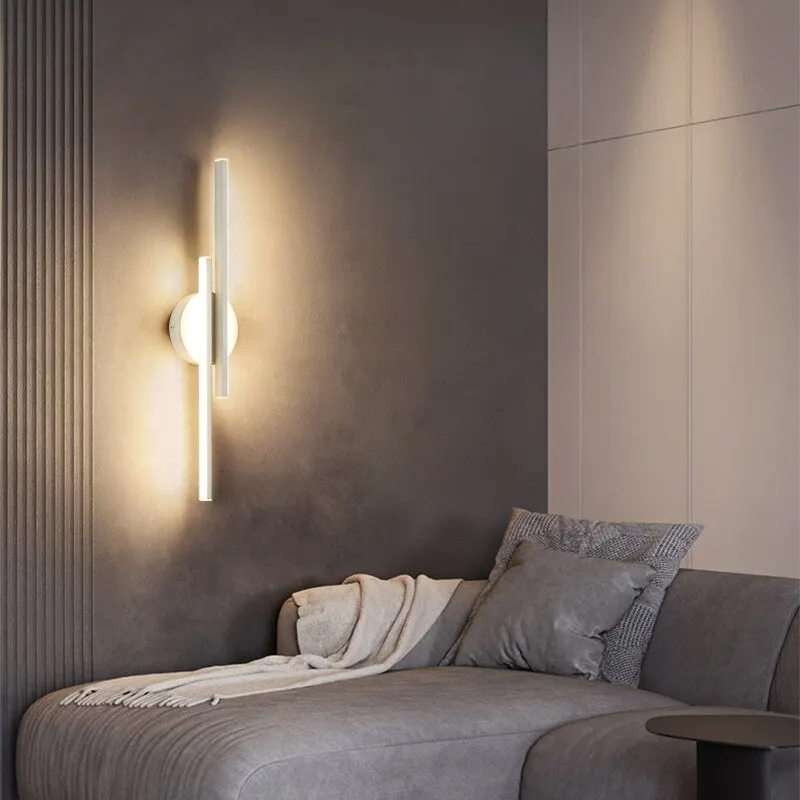 Simplicity led-væglamper egnet til stue, tv, baggrundsvæg, nordisk trappe, korridor, arbejdsværelse, dobbeltlinjelys