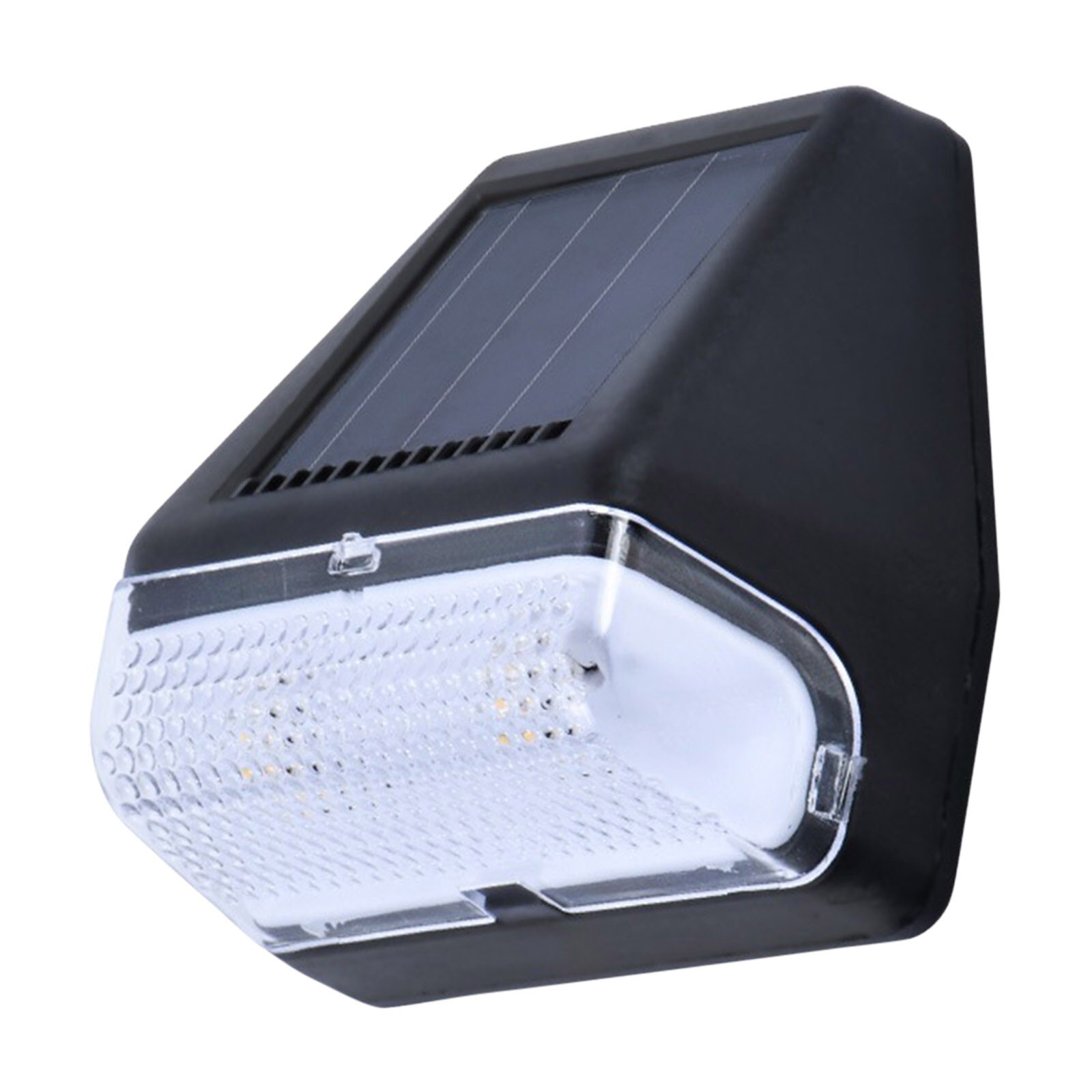 30 @ Led Solar Lamp Path Trap Outdoor Waterdichte Wandlamp Tuin Landschap Stap Stair Dekverlichting Balkon Hek Verlichting