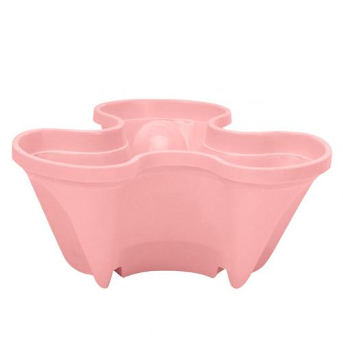 Pot de plantes à fleurs Vertical empilable en plastique, support de semis, décor de jardinière adapté à la croissance de fraises et d'herbes,