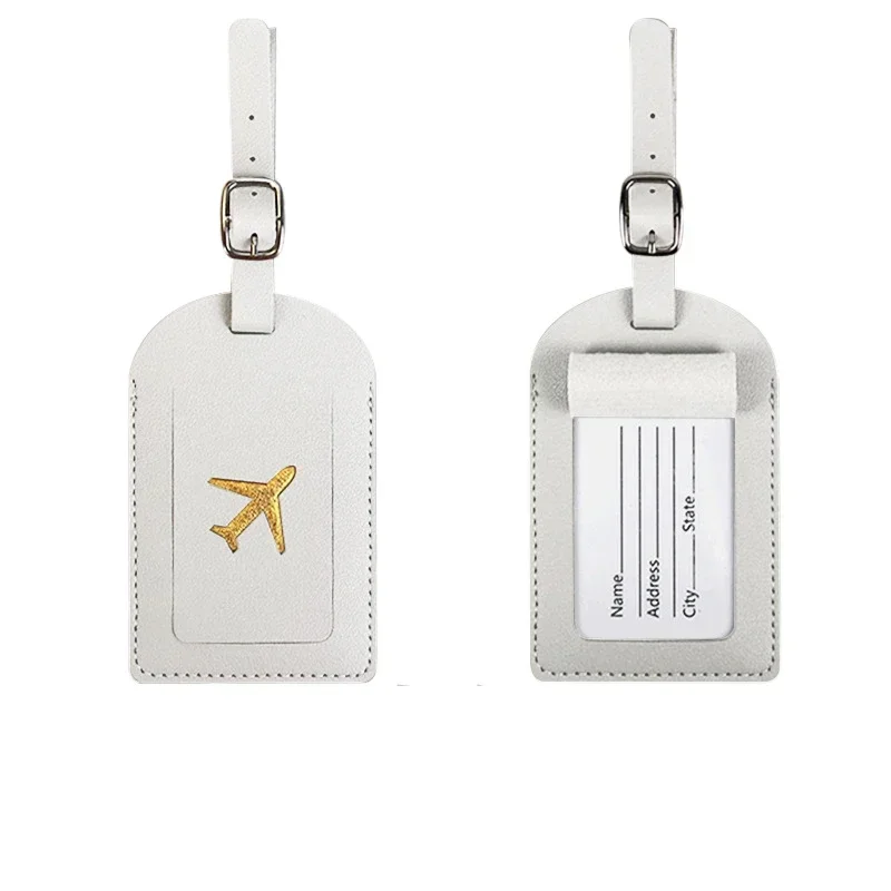 Reise Koffer Tasche Zubehör Leder Gepäck Stichworte Reisepass Abdeckung Ich würde Karte Adresse Name Halfter Etikett Gepäck Internat Tasche Stichworte: Licht Grün