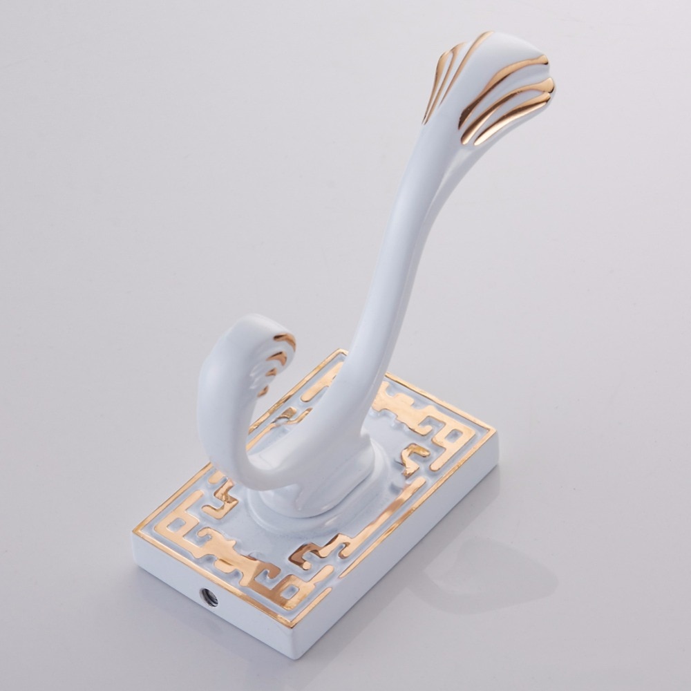 Crochets pour vêtements en alliage de Zinc Antique, crochet mural pour manteau, accessoire de salle de bains, remise de vêtements pour serviettes, crochets pour robe simple