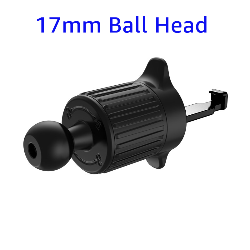 Car Phone Holder Clip 17mm Ball Head Base for Car Air Vent Clip Mount Universal Car Air Outlet Hook Cellphone Holder Accessories: Default Title
