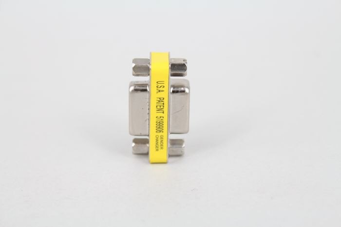 DB15 3 filas de puerto paralelo VGA SVGA conector 15 Pin D Sub hembra a hembra Mini Gender Changer