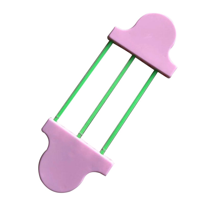 Enkel mini halsduk stickmaskin diy scarf spets väva enhet handverktyg