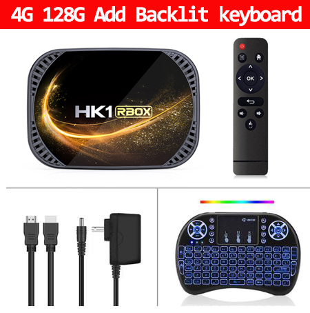 Hk1 rbox  x4s tv box android 11 amlogic  s905 x 4 4gb 128g 64g 2.4g e 5g lettori multimediali dual wifi bt tvbox 4k 8k set top box