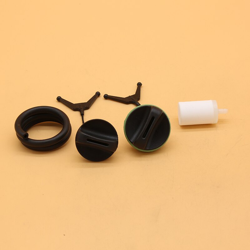 Genuine OEM Husqvarna Chainsaw Oil Tank Cap / 537281502, 503903901/345, 350, 353, 340, 327P5X, 346XP, 327P4