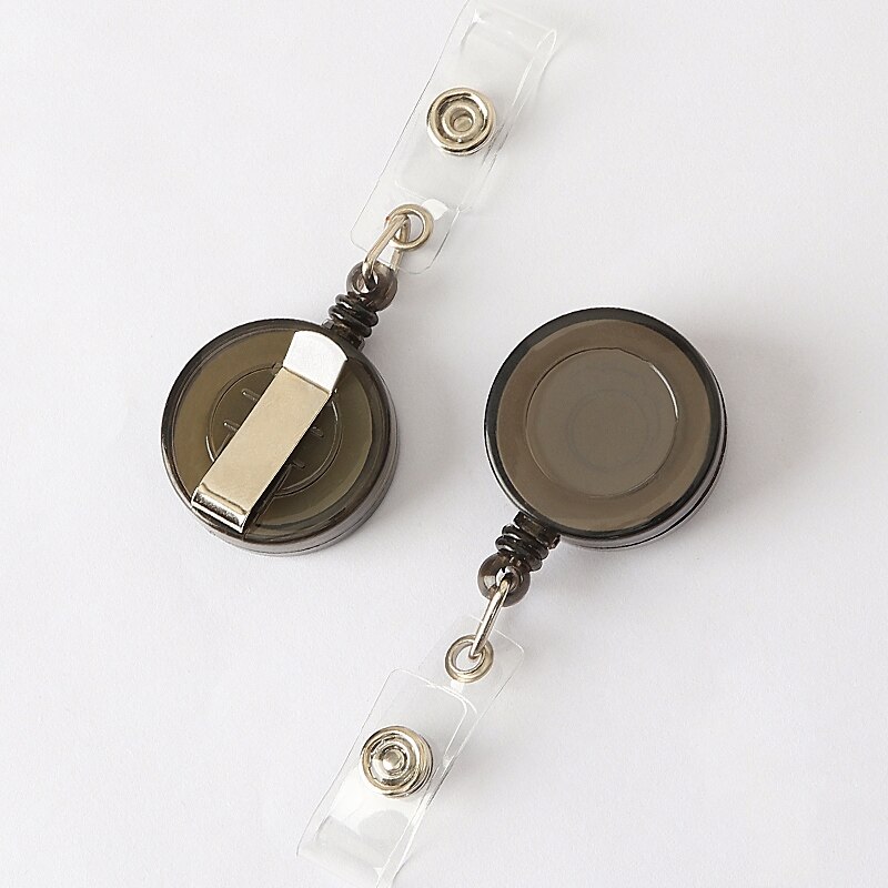 Retractable Badge Reel for Company Factory Workers Staff Work ID Card Holder Hospital Nurse Doctor Badge Holder Certificate Clip