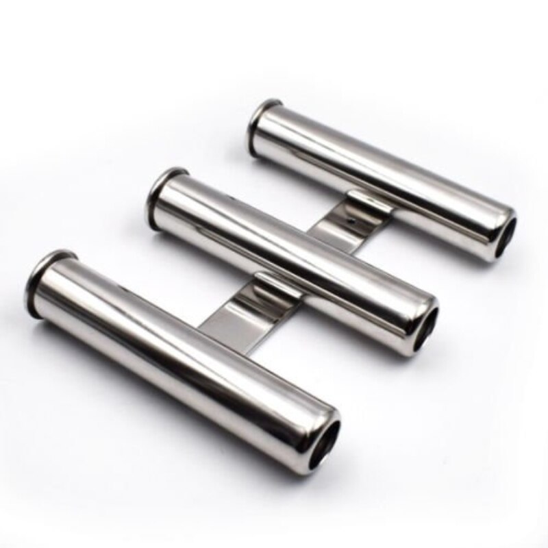 3 Rod Rack 316 Stainless Steel Fishing Rod Holder For Boat Marine Practical