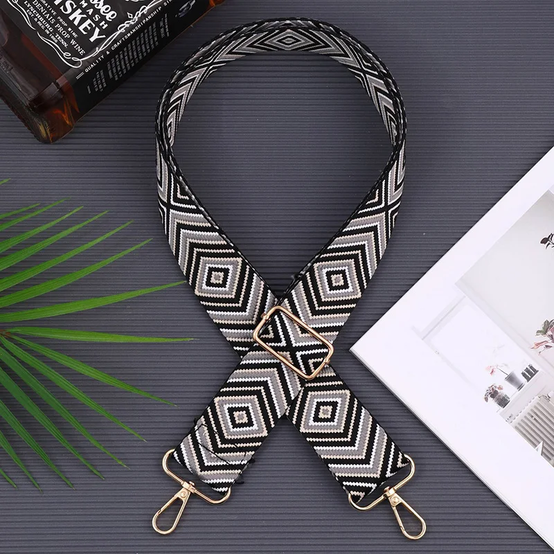 Shoulder Strap For Women Hardware Hooks The Length Can Be Freely Adjusted Travel Accessories Fashionable Wide Shoulder Strap