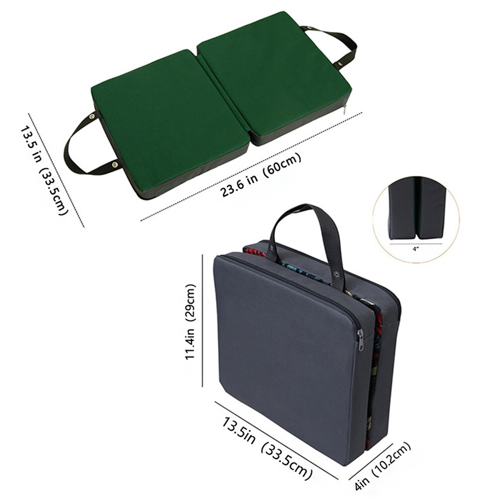 Coussin à genoux voiture réparation pliable exercice soutien coussin mémoire mousse prier lente récupération maison jardin épaissi Garage tapis