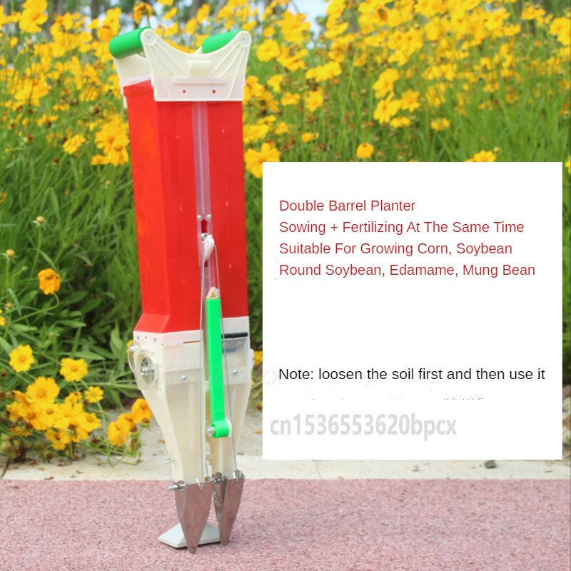 12 Monds Handmatige Zaaimachine Handheld Zaaimachine, Multifunctionele Precisie Planter Tuin Agrarische Zaden Dispenser, voor Maïs Katoen Soja Pinda 12 Monds Handmatige Zaaimachine Handheld Zaaimachine, Multifunctionele Precisie Planter Tuin Agrarische Zaden Dispenser, voor Maïs Katoen Soja Pinda