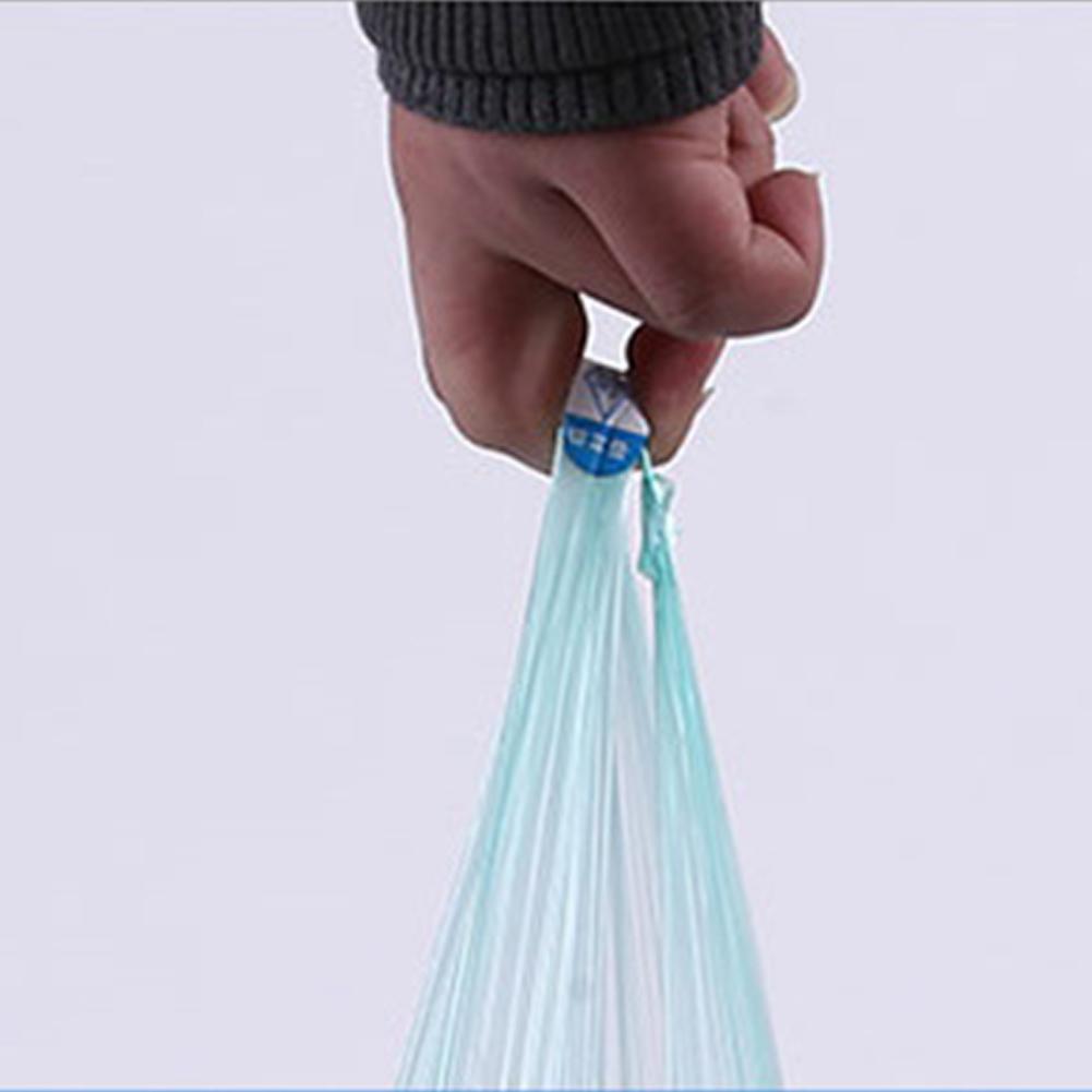 Home solid one-time point broken plastic bag garbage bags thick color