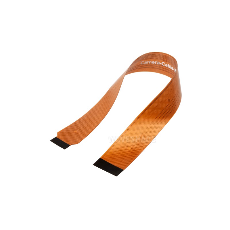 CSI FPC Flexible Cable For Raspberry Pi 5, 22Pin To 15Pin, Options For 200 / 300 / 500mm, Suitable For CSI Camera Modules: Beige