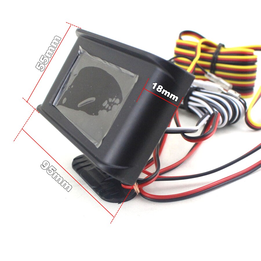 2IN1 Meter 12 v/24 v LCD Digitale Truck Auto Voltmeter + Brandstofmeter Voltage Gauge Universal