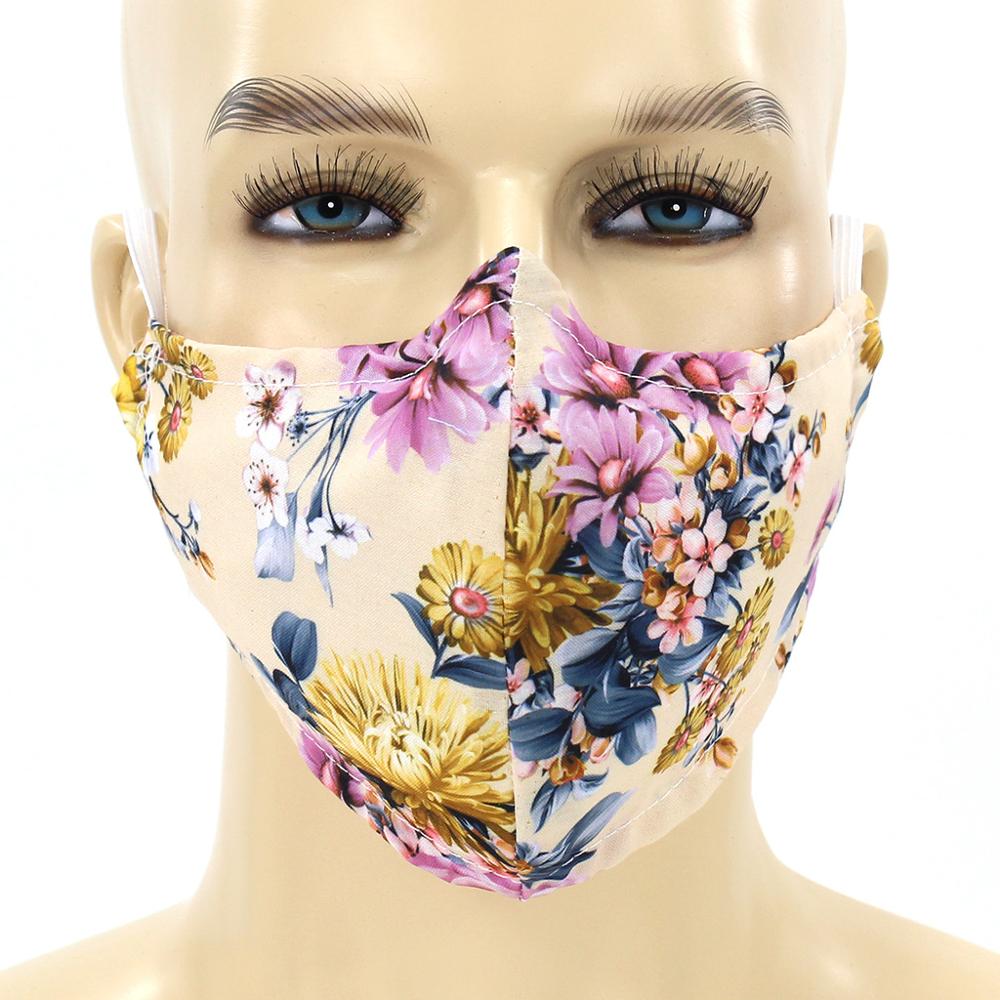 Mascarilla higienica reutilizable de microfibra fabricada en España con funda interior para filtro e innovador sistema de cierre