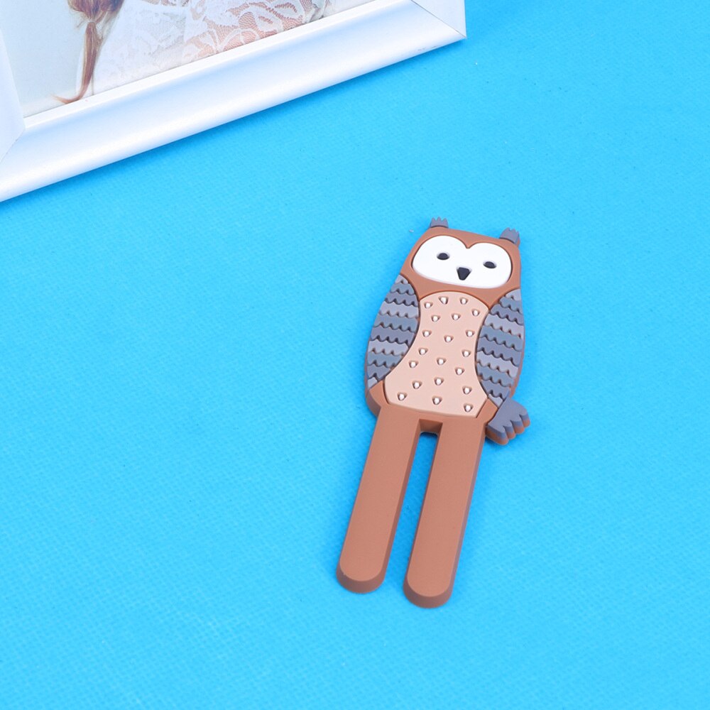 Animals Magnetic Hooks Removable Decorative Fridge Sticker Refrigerator Message Magnet Coat Hanger Key Holder Storage Hook