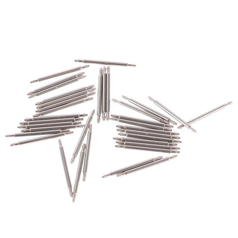 watch band strap link pin remover Stainless Steel Watch Band Spring Bars Pins Repair Watchmaker Link Pins Remove Tools: 24MM