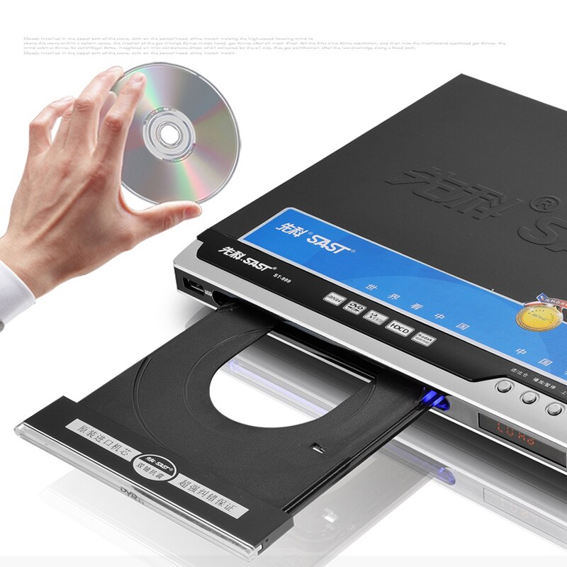 KYYSLB ST-999 20W DVD Tray Player DVD Video Disc Player VCD Player HD Player CD Player