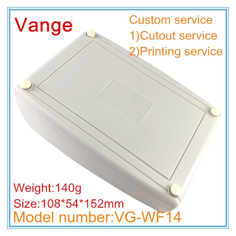 5 stks/partij extrusie junction box 108*54*152mm IP54 ABS plastic behuizing diy case voor signaal versterker module