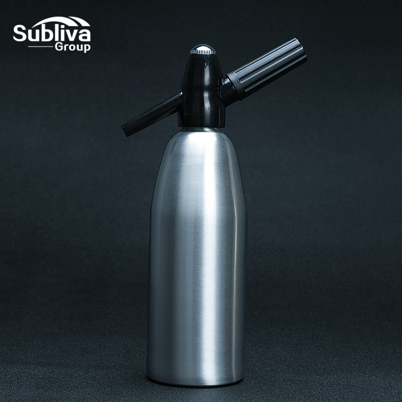 Portable 1L Soda Maker Cold Drink Carbonated Bubble Water Machine DIY Cocktail CO2 Soda Siphon Maker Bar Tools