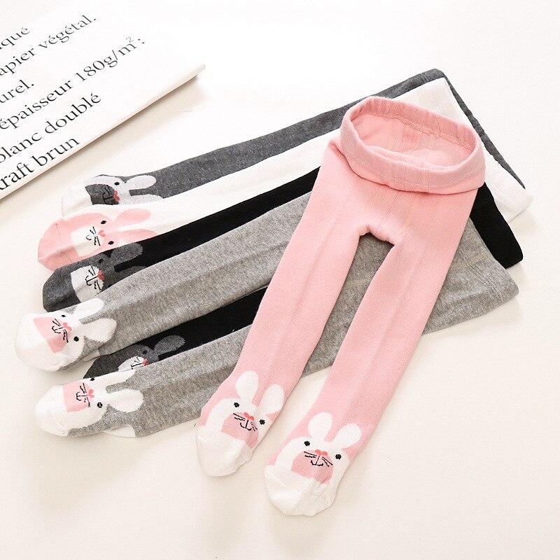 Herfst Winter Baby Panty Warm Cartoon Dieren Baby Peuter Kid Meisje Leuke Panty Effen Pasgeboren Mode Strakke Zuigeling Panty