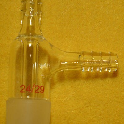 24/29,Gas Inlet Adapter with Both Hose Connection,Lab Glassware