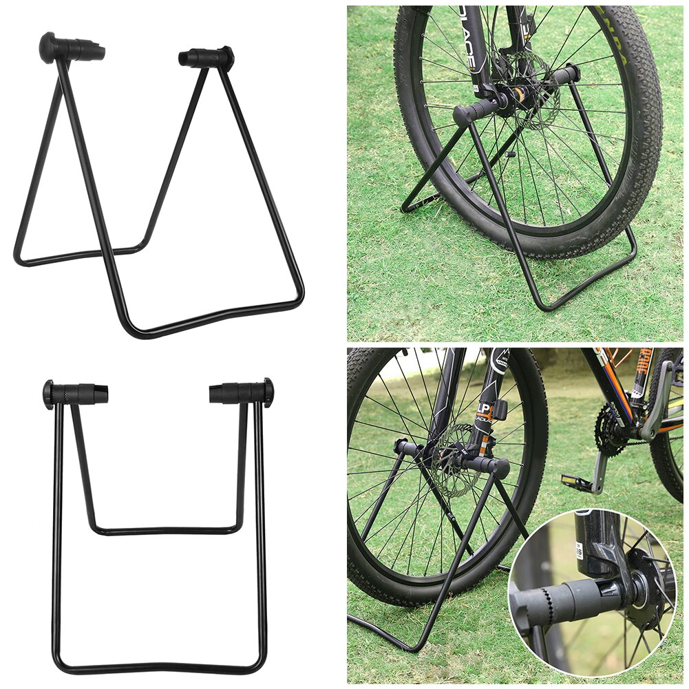 Universal U-Shaped Bicycle Wheel Hub Repair Rack Quick Release Mountain Bike Display Parking Kick Stand Cycling Accessories