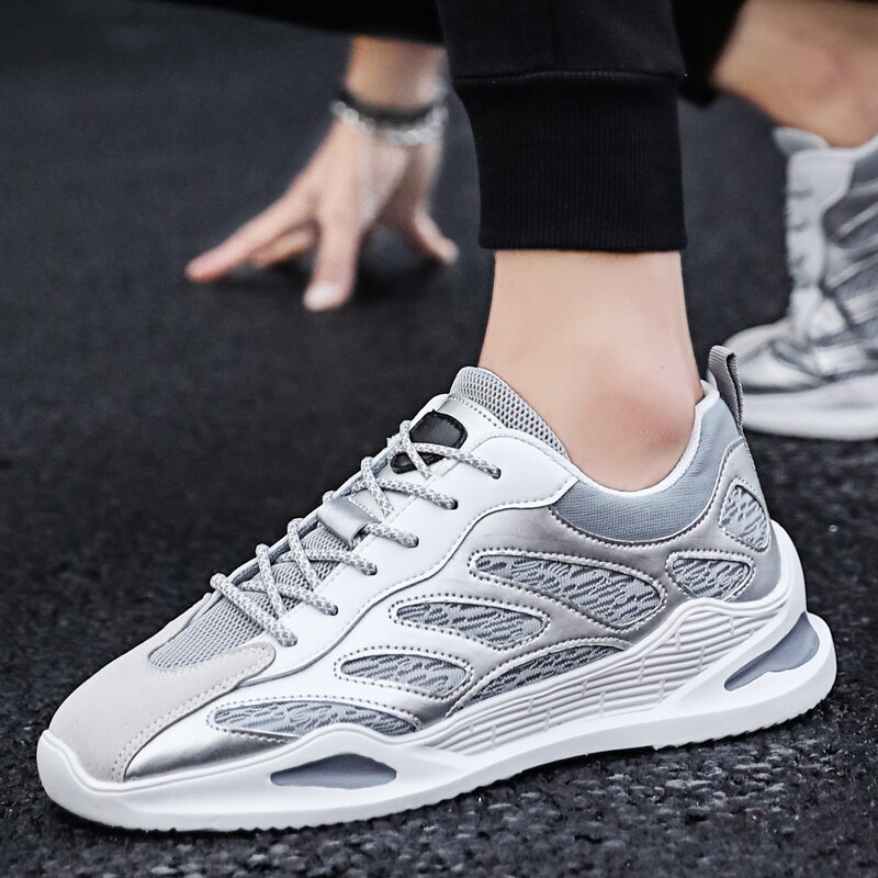 Klassieke heren sneakers, lichtgewicht ademende casual schoenen voor heren, lente/herfst heren sneaker merk sapato masculino damesschoenen